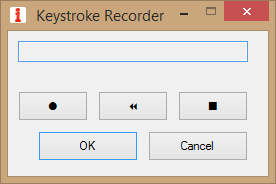 Keystroke Recorder (from Program settings)