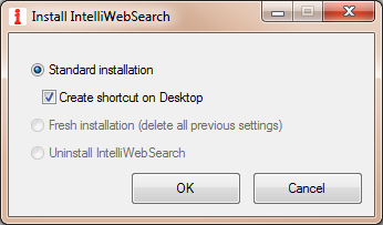 Standard installation
