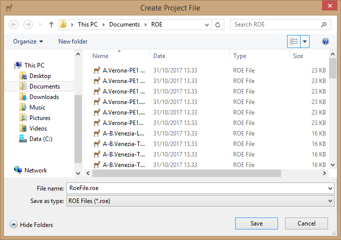 Create Project File