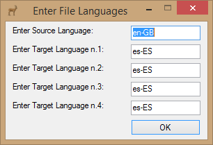 Enter File Languages