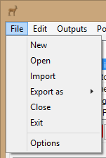 File Menu